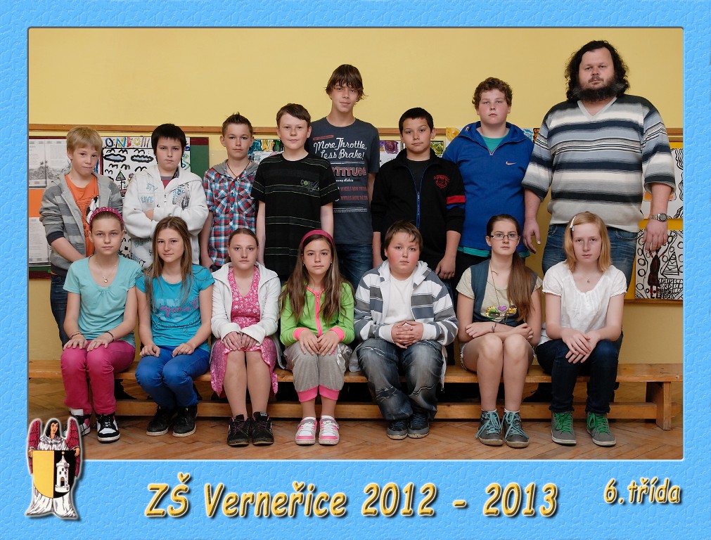 6. třída, školní rok 2012/2013