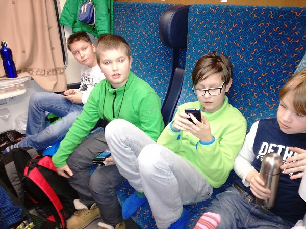Výlet 4. třídy do adventní Prahy