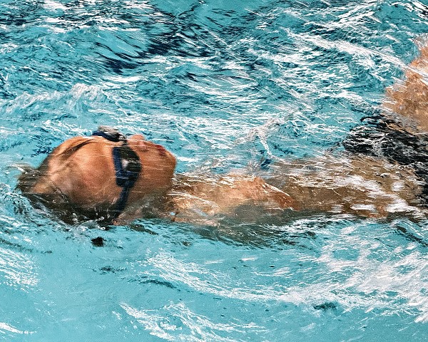 Předposlední lekce plavání