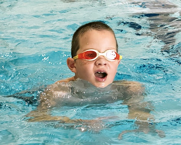 Předposlední lekce plavání