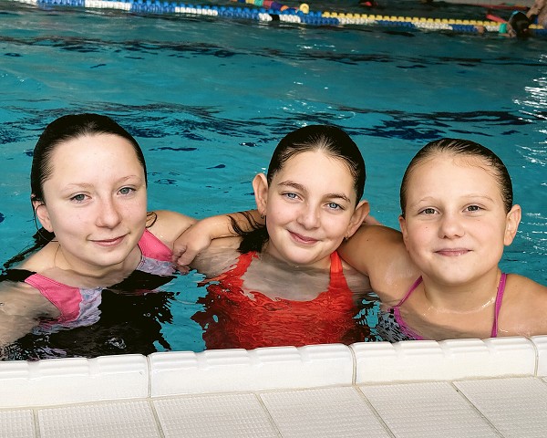 Předposlední lekce plavání