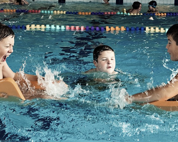 Předposlední lekce plavání