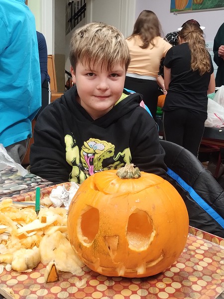 Dýňodlabání na 1. stupni