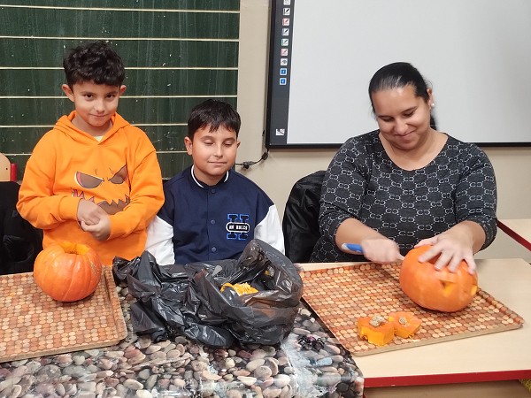 Dýňodlabání na 1. stupni