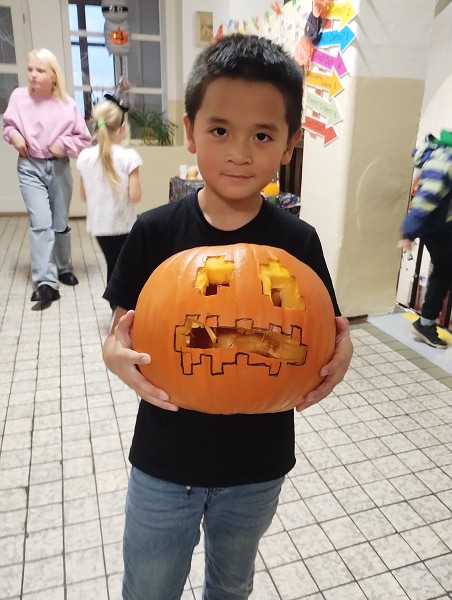 Dýňodlabání na 1. stupni