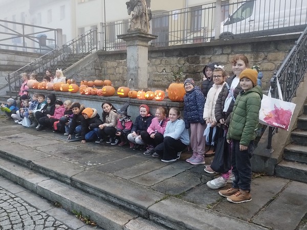 Dýňodlabání na 1. stupni