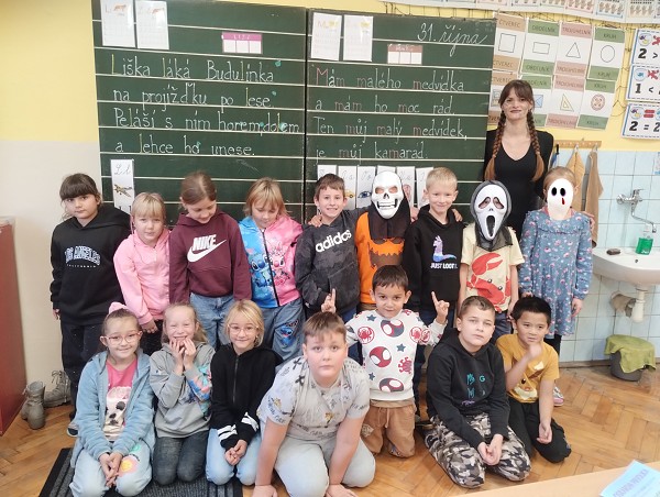 Halloween v 1. třídě