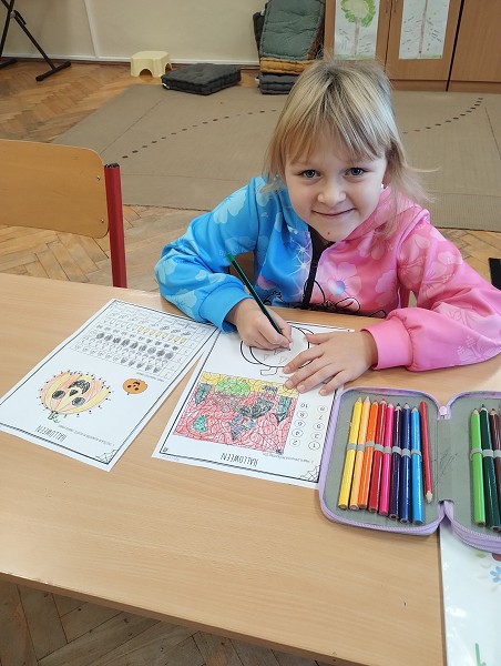 Halloween v 1. třídě