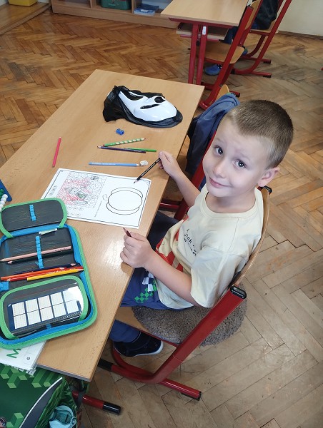 Halloween v 1. třídě