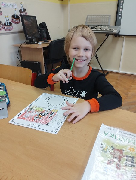 Halloween v 1. třídě