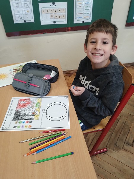 Halloween v 1. třídě