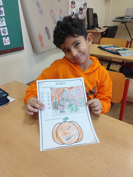 Halloween v 1. třídě