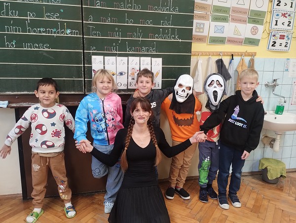 Halloween v 1. třídě
