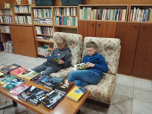 Návštěva místní knihovny